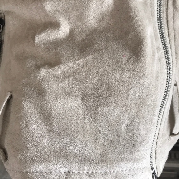 Suede look cropped jacket - Picture 2 of 8